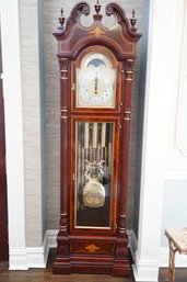 Gorgeous Grandfather Clock With Paperwork In Mint Conditions