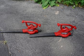 Lot Of 2 TORO Ultra Blower Vac Metal (untested)