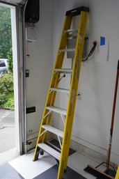 Husky Yellow Ladder 8ft Ladder