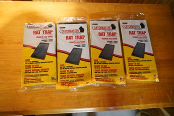 Lot Of 4 Rat Traps