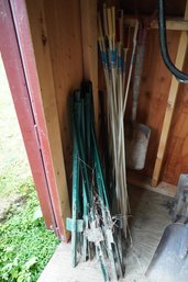 Lot Of Assorted Garden Tools And Accessories