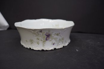 Made In Germany SANSSOUCI Center Piece Bowl With Flower Design