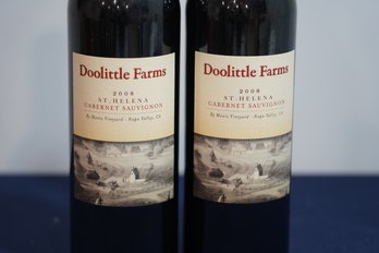 Lot Of 2 Bottles Cabernet Sauvignon 2008