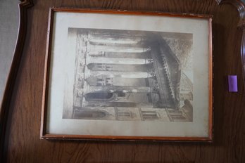 Antique Reproduction Print Framed