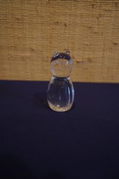 Adorable Spode Solid Glass Cat Figurine