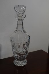 Lovely Waterford Cut Crystal Decanter With Stopper