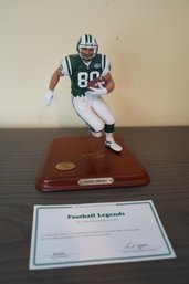 Wayne Chrebet Figurine With COA