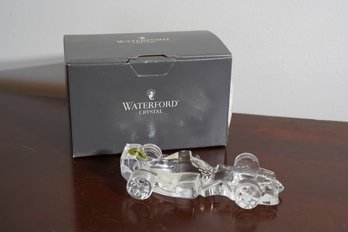 Collectible Waterford Crystal 'Racing Car' With Box