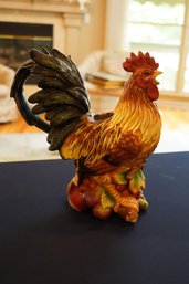 Vintage Ceramic Rooster Pitcher