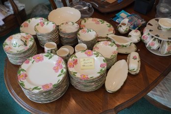 Great Condition- 66 Pc Set Of Franciscan Earthenware China Set