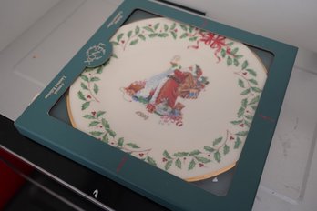 Lenox 1994 Christmas Plate In Box