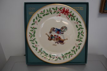 Lenox Limited Edition 1992 Holiday Plate