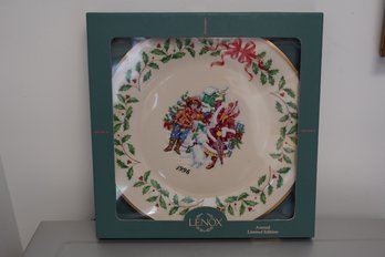Lenox Limited Edition 1996 Holiday Plate