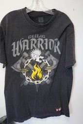 WWE Celtic Warrior T-shirt, Size L