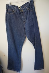 Vintage L.L. Bean Straight Fit Women Pants, Size 14 Petite
