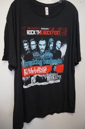 WDHA'S Rock The Rock Fest T-shirt, Size 3XL