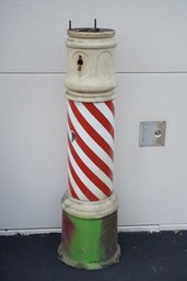 Antique Barber Pole (read Info)