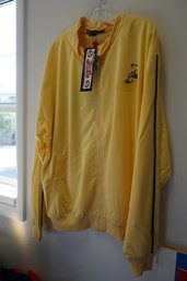 New With Tags Pepsi Cola Yellow Color Sweater, Size XXL