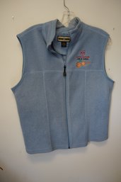 Vintage Dodge Tour De Georgia Baby Blue Vest, Size L