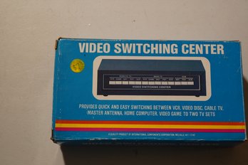 Video Switching Center In Original Box
