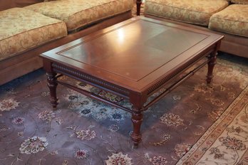 Large Wood Coffee Table (read Info)