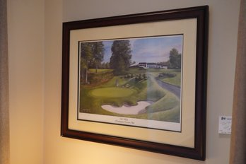 14th Hole Huntington Crescent Club Signed And #14/250, 32x26