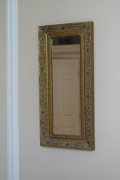 Small Narrow Gold Gilded Style Wood Frame, 10x22 Inches