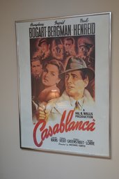 1970 Litho Casablanca Movie Poster, 20.5x28 Inches