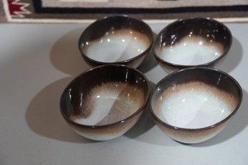 Peter Pots Pottery Bowls - Set Of 4