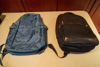 Lot Of 2 Travel Backpacks