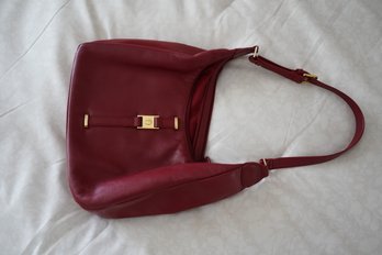 Vintage Etienne Aigner Red Shoulder Bag
