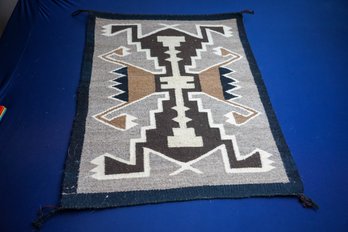 Navajo Two Gray Hills Small Tapestry