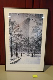 Irving Browning Flatiron Building From The Madison Square Park