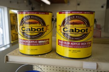 New Sealed Cabot Solid Color Acrylic Deck Stain