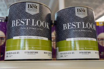 New Sealed Best Look Inter Latex Semi Gloss Extra Deep Base (green)