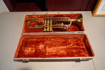 Olds Brand Trumpet In Case