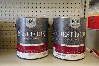 New Sealed Best Look Interior Latex Flat Enamel Maroon Red Paint (2)