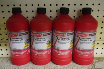 Lot Of 4 New Sealed Coleman Premium Blend Fuel