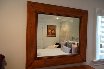 Made By Bertel All Wood Mirror, 38x34 Inches