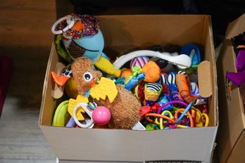 Entire Box Of Assorted Kid Toys