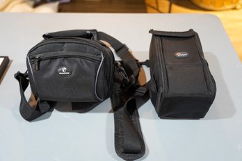 Lot Of 2 Empty Camera Bags