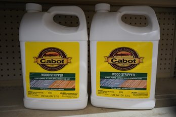 Lot Of 2 New Sealed Cabot Wood Stripper (1 Gallon)