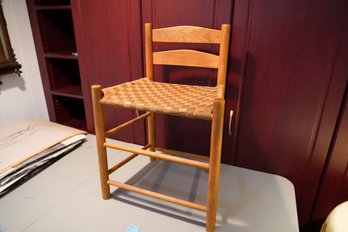 Shaker Two Slat Low Back Chair