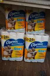 Bundle Deal! New Pack 4 Charmin Soft Toilet Paper ( 12 Rolls Per Pack)