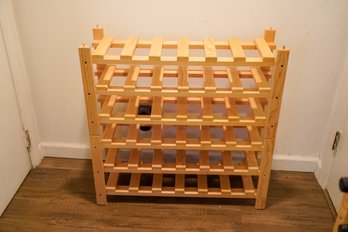 All Wood Wine Rack-holds 36 Bottles