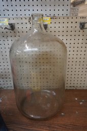 Vintage Clear Glass Jug (needs Cleaning)