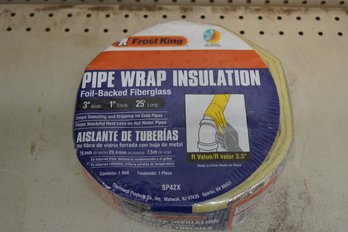 New Sealed Frost King Pipe Wrap Insulation