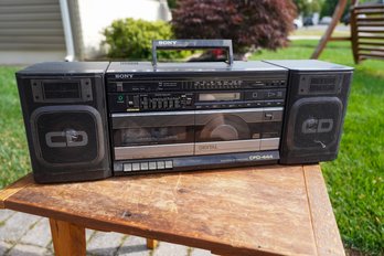 Vintage Sony FM/AM Compact Cassette- Corder CFD-444