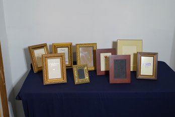 Lot Of Assorted Wood Picture Frames