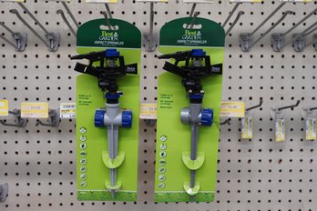 Lot Of 2 Brand New Garden Impact Sprinkler